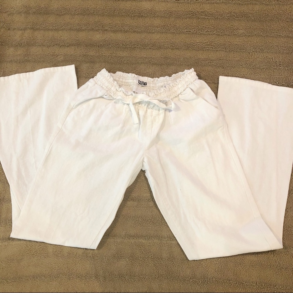 Roxy Women’s White Relaxed pants Large